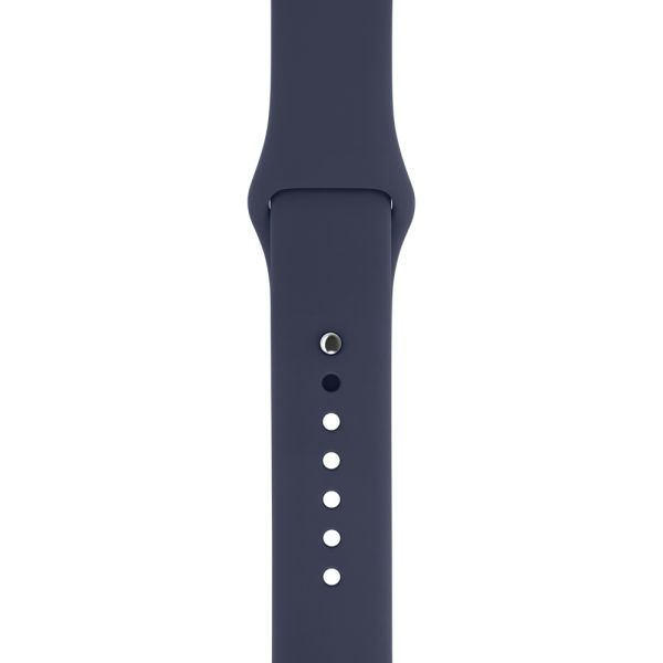 Ремінець Apple Watch Sport Band 49мм | 46мм | 45мм | 44мм Midnight Blue (MLL02) фото 3