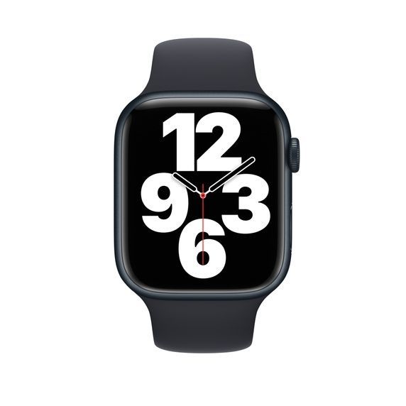 Оригінальний ремінець Apple Sport Band Size S/M Midnight для Apple Watch 42мм | 41мм | 40мм (MPLN3) фото 3
