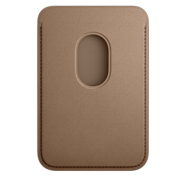 Оригінальний чохол-гаманець з локатором Apple FineWoven Wallet with MagSafe Taupe (MT243) фото 2