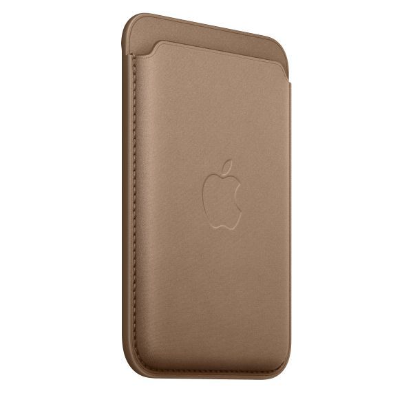Оригінальний чохол-гаманець з локатором Apple FineWoven Wallet with MagSafe Taupe (MT243) фото 3