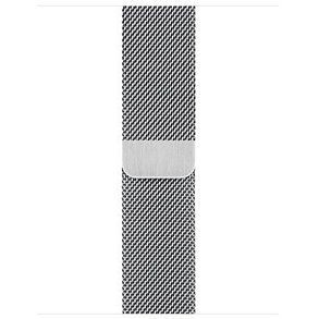 Ремінець Apple Watch Milanese Loop 42мм | 41мм | 40мм Silver (MTU22) фото 2