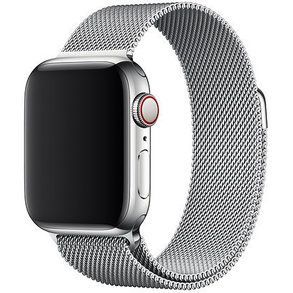 Ремінець Apple Watch Milanese Loop 42мм | 41мм | 40мм Silver (MTU22)
