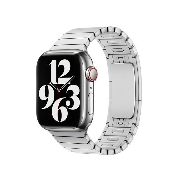 Металевий ремінець CasePro Link Bracelet Silver для Apple Watch 49мм | 46мм | 45мм | 44мм