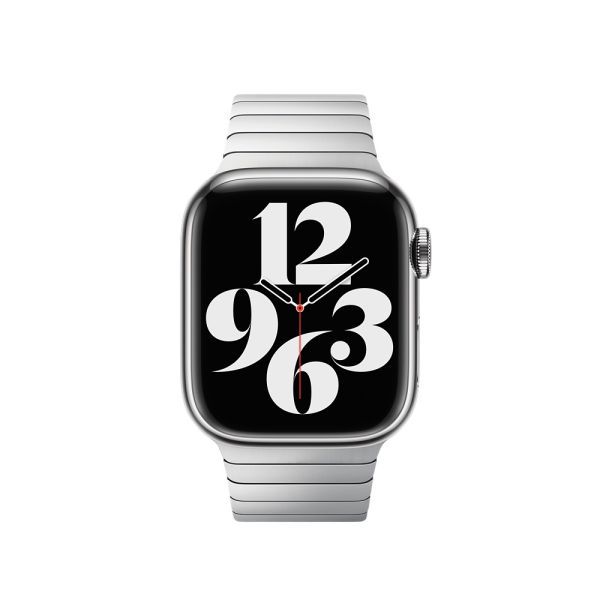 Металевий ремінець CasePro Link Bracelet Silver для Apple Watch 49мм | 46мм | 45мм | 44мм фото 2