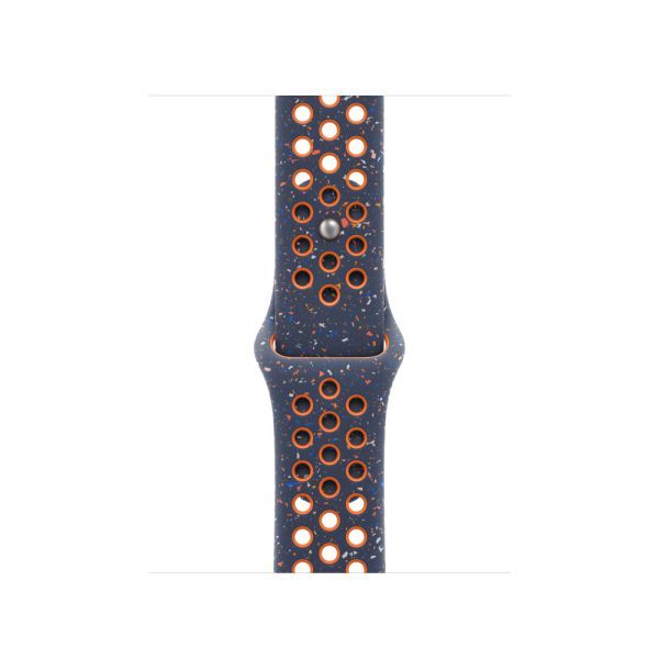 Силіконовий ремінець CasePro Nike Sport Band Blue Flame для Apple Watch 42мм | 41мм | 40мм