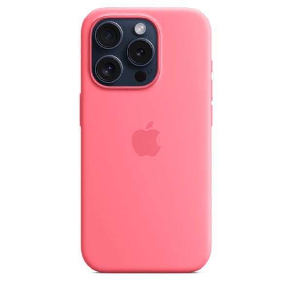 Силіконовий чохол CasePro Silicone Case with MagSafe Pink для iPhone 15 Pro Max фото 2