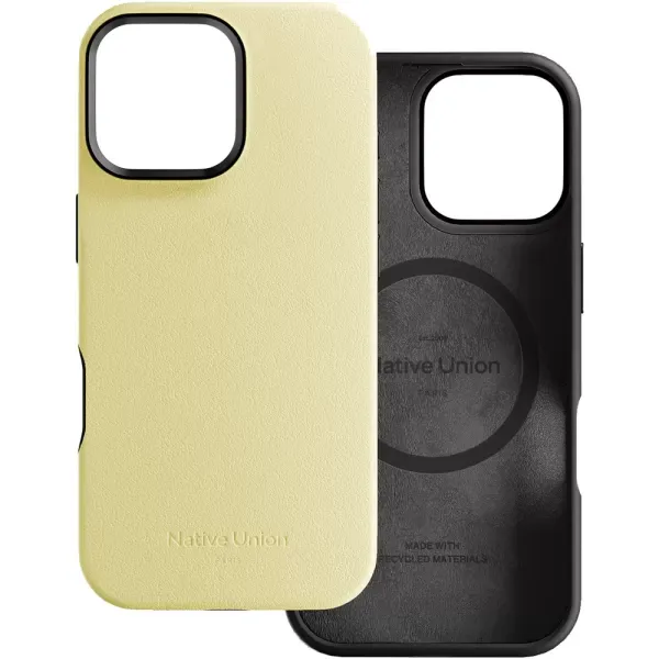 Чохол Native Union Active Case Lemon для iPhone 16 Pro (ACTCSE‑LMO-NP24P)