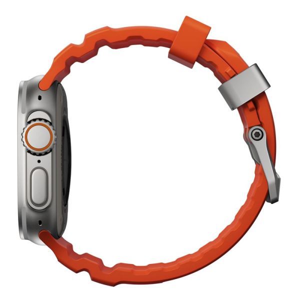 Ремінець Nomad Rocky Point Band Magma / Natural Hardware для Apple Watch 49мм | 46мм | 45мм | 44мм (NM014872858) фото 3