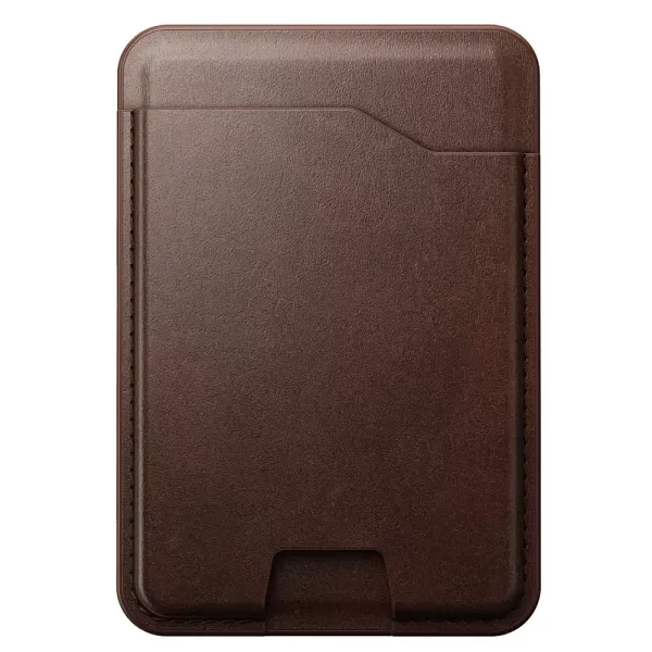 Магнітний гаманець Nomad Leather Mag Wallet with Find My Horween Tracking Rustic Brown (NM014742858) фото 3