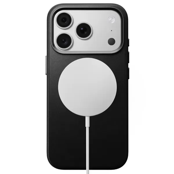 Шкіряний чохол Nomad Traditional Camino Leather Case Black для iPhone 18 Pro | 17 Pro (NM017910858) фото 3