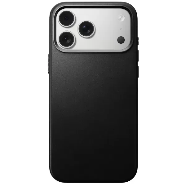 Шкіряний чохол Nomad Traditional Leather Case Black для iPhone 17 Pro (NM011956858) фото 2