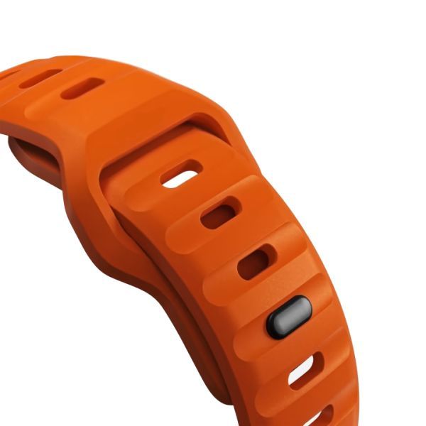 Силіконовий ремінець CasePro Sport Band Orange для Apple Watch 42мм | 41мм | 40мм фото 3