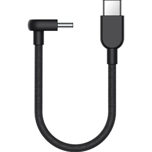 Кабель Xiaomi Braided 3A USB-C to USB-C 10cm Black (BHR08W0GL)