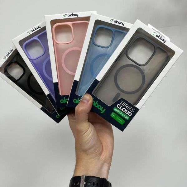 Чохол Alabay Cloud Matte Series Light Purple для iPhone 14 Pro фото 2