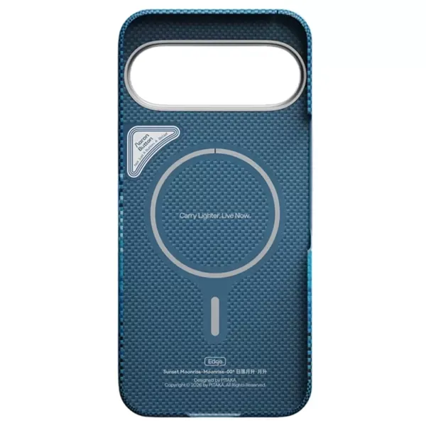 Карбоновий чохол Pitaka Edge Case Back Cover Moonrise 2.0 для Google Pixel 11 Pro XL (GPB260) фото 3