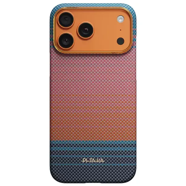 Карбоновий чохол Pitaka Edge Case PitaTap™ (Camera Control) California Dream Sunset 2.0 #4 для iPhone 17 Pro Max (SCD1704PM) фото 2
