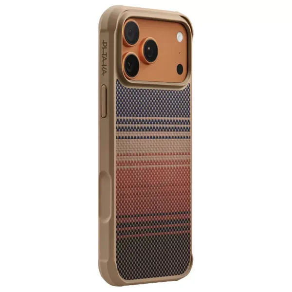 Карбоновий протиударний чохол Pitaka ProGuard Case Sunset для iPhone 17 Pro (KI1702MGP)
