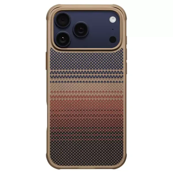Карбоновий протиударний чохол Pitaka ProGuard Case Sunset для iPhone 17 Pro (KI1702MGP) фото 2