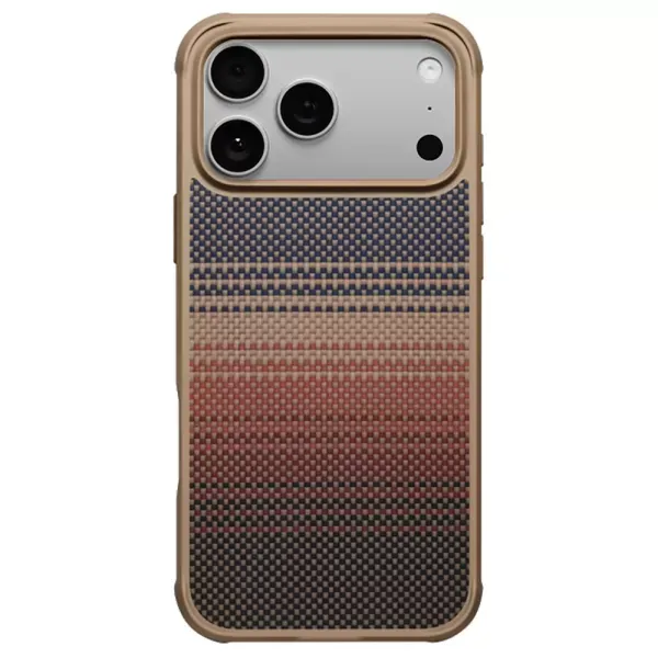 Карбоновий протиударний чохол Pitaka ProGuard Case Sunset для iPhone 17 Pro (KI1702MGP) фото 3