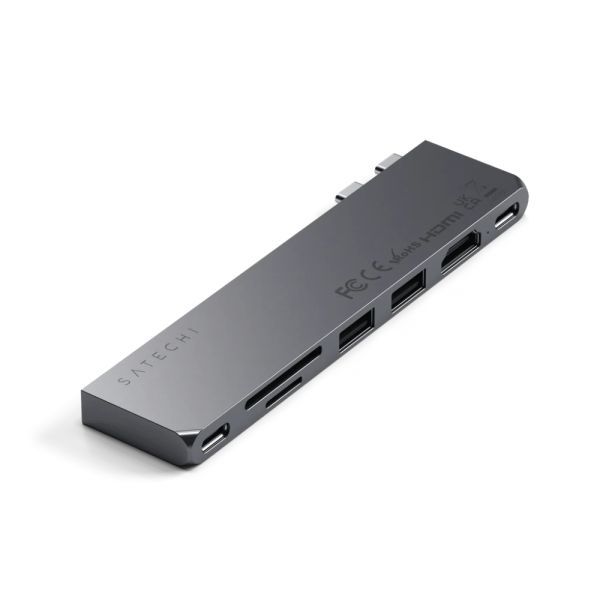 Адаптер Satechi Pro Hub Slim Space Gray (ST-HUCPHSM) фото 3