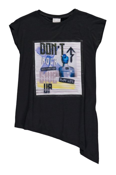 Mek - Дитячий топ 122-170 cm колір чорний (798736) Mek - Дитячий топ 122-170 cm колір чорний (798736)