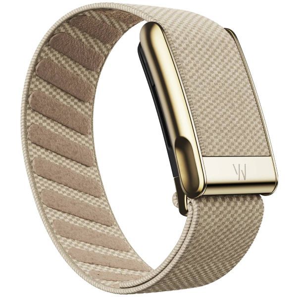 Ремінець Whoop SuperKnit Luxe Band Dune with Gold для WHOOP 5.0 MG Life