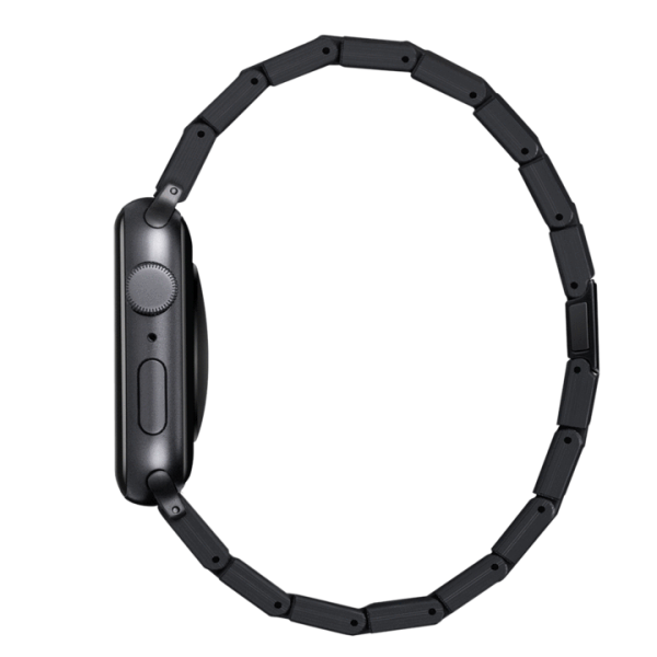 Карбоновий ремінець Pitaka Carbon Fiber Watch Band Retro Black/Grey (AWB1004 | AWB2311) для Apple Watch 49мм | 46мм | 45мм | 44мм фото 3