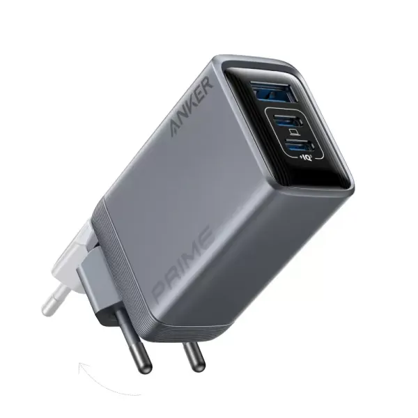 Швидка зарядка Anker Prime Charger 100W, 3 Ports, GaN (A2688341)
