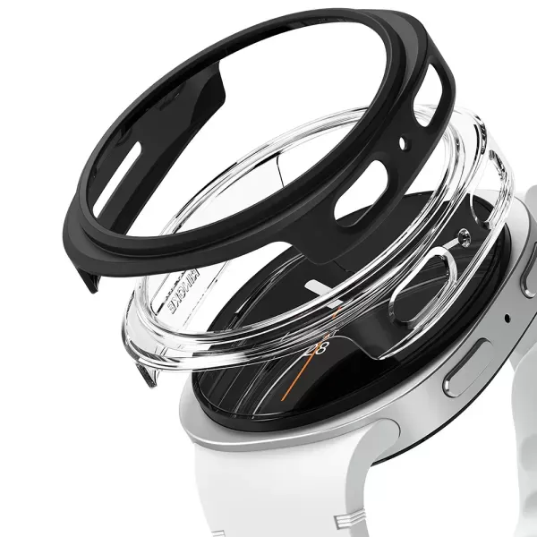 Чохол Ringke Slim 2 шт. Clear/Matte Black для Samsung Galaxy Watch 8 (40мм)