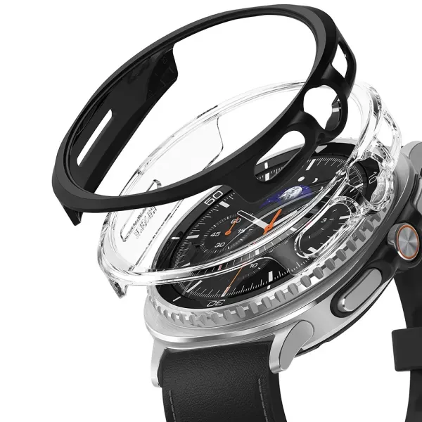 Чохол Ringke Slim 2 шт. Clear/Matte Black для Samsung Galaxy Watch 8 (46мм)
