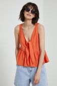 Блузка Medicine жіноча колір помаранчевий однотонна