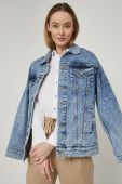Джинсова куртка Medicine жіноча перехідна колір блакитний (2173164)