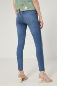 Джинси Medicine жіночі середня посадка колір блакитний (2020704)