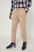 Штани Medicine чоловічі колір бежевий фасон jogger