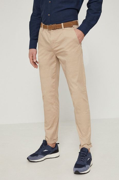 Штани Medicine чоловічі колір бежевий прямі