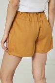 Шорти Medicine жіночі колір жовтий однотонні висока посадка