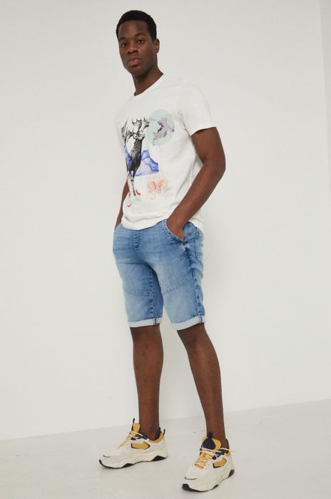 Джинсові шорти Medicine чоловічі колір блакитний (2091419)