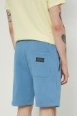 Бавовняні шорти Medicine чоловічі колір блакитний