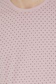 Бавовняна футболка Medicine колір рожевий візерунок