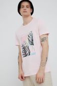 Бавовняна футболка Medicine колір рожевий з принтом (2413990)