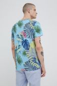 Бавовняна футболка Medicine з принтом колір блакитний (2413997)