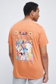Бавовняна футболка Medicine колір помаранчевий з принтом
