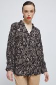 Блузка Medicine жіноча колір чорний візерунок (3196457)