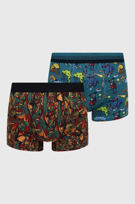 Боксери Medicine 2-pack чоловічі колір барвистий (2864652)