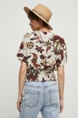 Блузка Medicine жіноча колір бежевий візерунок (3256229)