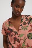Блузка Medicine жіноча колір рожевий візерунок (3231048)
