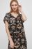 Блузка Medicine жіноча колір чорний візерунок (3314611)