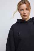 Кофта Medicine жіноча колір чорний з капюшоном однотонна (2895488)