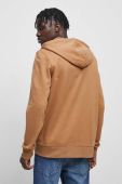 Кофта Medicine чоловіча колір бежевий з капюшоном однотонна