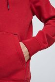 Кофта Medicine чоловіча колір червоний з капюшоном однотонна